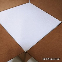 lot of 12 inch: 12″ x 12″ x 1/2″ Polyethylene Foam Sheets Qty 12 for package diy