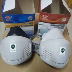 Reusable Respirator Mask with Filters for Woodworking Polishing Painting Welding