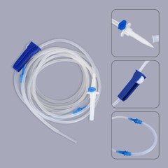 Dental Disposable Implant Irrigation Tube Hose Set Fit for W&H Surgical Motor
