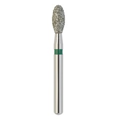 Multi-Use Football Diamond Burs FG 379/023C Egg Coarse Grit Green Friction Grip
