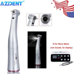 Dental LED Brushless Electric Micro Motor 1:5 Increasing Contra Angle Handpiece