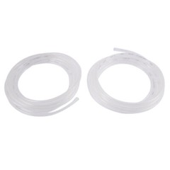 2Pcs 7.6M 25ft Clear Polyurethane Flexible Air Tube PU Tubing Pipe Hose 6mmx4mm