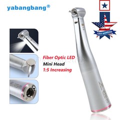 Yabangbang Dental Electric Handpiece 1:5 Contra Angle Fiber Optic High Speed NSK