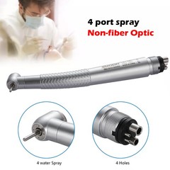 SANDENT Dental High Speed Handpiece 4 Hole NSK Pana MAX Quattro Water Spray Push