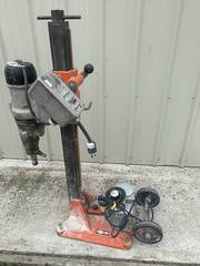 Diamond Products Drill Rig CB748 Core Bore Drill Motor & M-1 Vacuum Stand CB 748