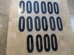 Changeable Sign Letters 6″ Letter Printed on 7″ Panel 448 Pieces