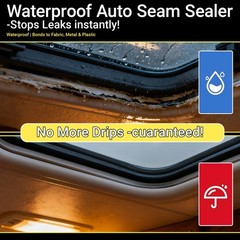 Automotive Adhesive Sealant Black, 100ml Auto Body Glue Heat Resistant, Silic…