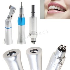 Dental Low Slow Speed Handpiece Contra Angle Straight Air Motor E-type 2/4 Holes