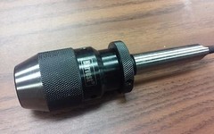 CME/HARVEST 3/8″ heavy duty KEYLESS DRILL CHUCK W. MT2, Morse Taper 2 shank–NEW