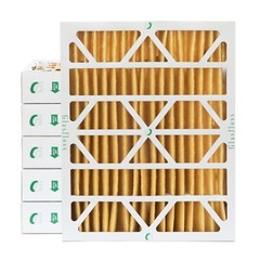 Glasfloss 16x20x4 MERV 11 AC Air Filters. 6 Pack. Exact:15-1/2×19-1/2×3-3/4