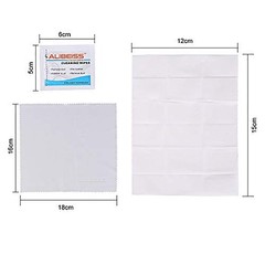 Pre-Moistened Lens Wipes ALIBEISS Screen for 100 Count (Pack of 1)