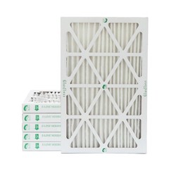 14x30x1 MERV 13 Pleated AC Furnace Air Filters by Glasfloss. 6 Pack