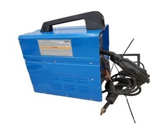 Chicago Electric Mig 100 Welder Set Corded Thermal Overload Blue W/ Wire Feeder
