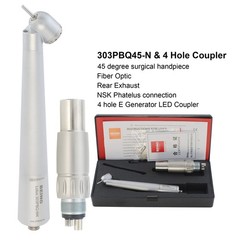 BEING Dental Surgical Handpiece High Speed 45 Degree 4 Hole KaVo NSK Coupler