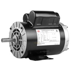 3 HP 3450 RPM Electric Motor Compressor Duty 56 Frame 1 Phase 5/8″ Shaft 230 V