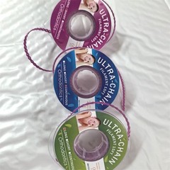 3Rolls Dental Orthodontic Elastolink Chain Long & Short & Continuous Purple