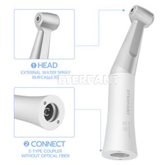ENTERFANT NSK Style Dental Push Button Low Speed Contra Angle Handpiece 2/4 Hole