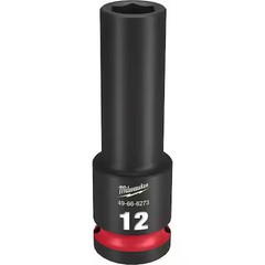 Milwaukee Tool 49-66-6273 12Mm Shockwave Impact Duty 1/2 In. Drive Deep Well 6