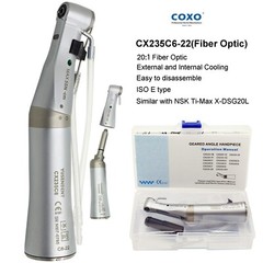COXO Dental Surgical Handpiece 20:1 Implant Contra Angle Straight 20˚ Angle NSK