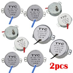 AC 12/110/220V TYC-50 4W 50/60Hz Synchronous Motor 2.5/3/5/6RPM For Microwave 2X