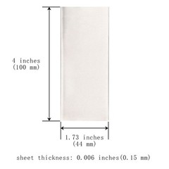 Shonan 4 Inch Nickel Sheets 15 Pcs Pure Nickel Strips Tabs For Nickel Electropla