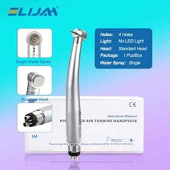 Dental LED High Speed Handpiece E-generator B2 M4 Push Button Triple Water Spray