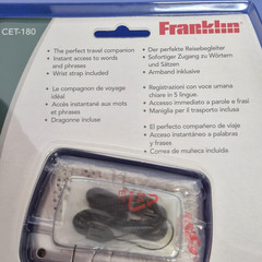 Franklin CST-180 Speaking Spanish English Communicator Translator Sealed