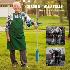 Weed Puller Tool,Electric Stand Up Weed Puller Tool, 21V Battery Powered w/ 1…