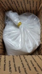 White Aluminum Oxide: 50 lbs-180 Grit(50 Micron)-Sand Blasting Abrasive Media