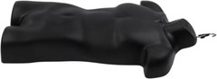 3 Clothing Display Torso Forms Fits S-L Hanging Male Mannequin Black Hollow Back