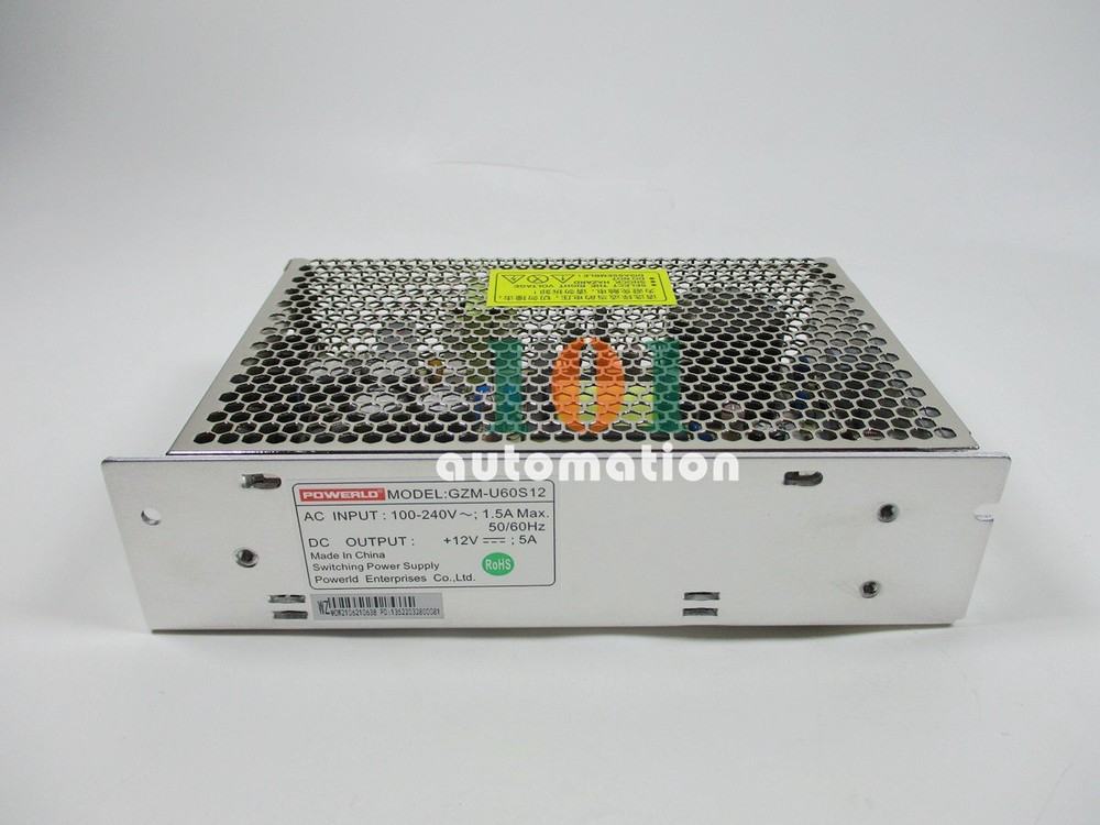 1PCS NEW Switching power supply GZM-U60S12 AC100-240V 1.5A 50/60HZ