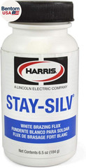 Harris Stay-Silv Silver White Brazing Flux Paste for Hi Temperature, SSWF7