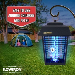 Flowtron Bug Zapper, 1/2 Acre of Coverage w/15W Bulb & 5600V Instant Killing