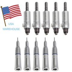 Dental Straight Nose cone / Air Motor 4Hole fit NSK Low Slow Speed Handpiece YP4