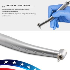 10 Yabangbang Dental Turbine 3 Triple Water Spray 4 Holes High Speed Handpiece