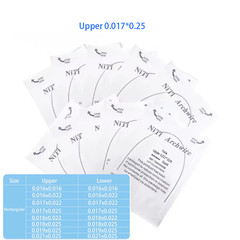 Dental Orthodontic TMA Beta Ti-Mo Arch Wires Ovoid Rectangular 1pc/pack