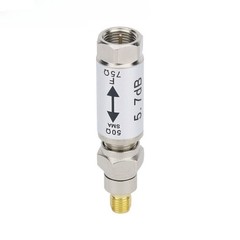 0-3.5GHz SMA Female to F Male Connector 50-75ohm Impedance Converter Radio Acc.