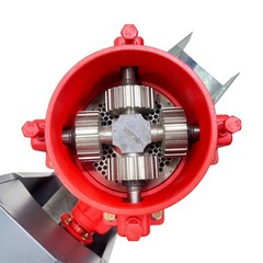 Feed Pellet Machine 3mm Feed Granulator Feed Pelletizer 4 Head Press Roller 220V