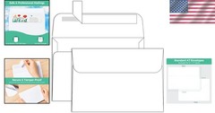 White A7 5×7 Self-Seal Envelopes – 1000 Pack