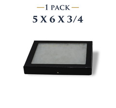5 x 6 x 3/4 Riker Display Case Box for Collectibles Arrowheads Jewelry & More