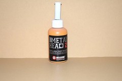 Metal Head 2 Paint Marker 2 Oz Yellow Auto Salvage Industrial Junk Yard Crafts