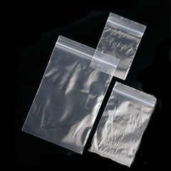 Clear BPA Free Zip Seal Plastic Bags Zipper Top Lock Reclosable Baggie 2 Mil 2ML