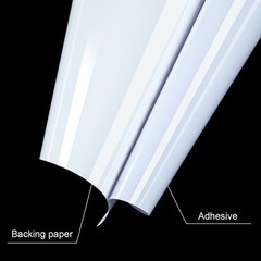 20Pcs Vinyl Siding Repair Kit, Self-Adhesive Waterproof Glossy PVC White