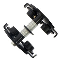 0.5Ton/1100LBS I-Beam Trolley Alloy Steel Double Wheel 55-135mm Adjustable