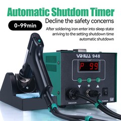 948 90W Digital Desoldering Iron Suction Tin Gun Soldering Station Kit Tools