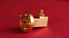 SAGE / Eravant SWC-121F-R1 WR-12 WAVEGUIDE TO COAX ADAPTER WR-12