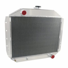 4 Row All Aluminum Radiator Ford F100 F250 F350 F150 Bronco 1966-1979 4.9L 5.9L