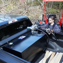 Better Built Steel Diesel Fuel Transfer Tank WIth GPI 12V Fuel Transfer Pump,