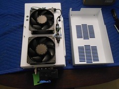 TERRASAT 100 WATT C BAND BUC. WORKS BUT UGLY CARRIER. SOLD FOR PARTS OR REPAIR