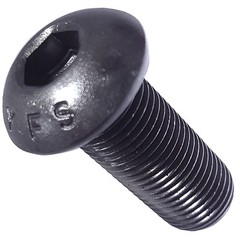 10-24 Button Head Socket Cap Screws Alloy Steel Grade 8 Black Oxide Allen Hex
